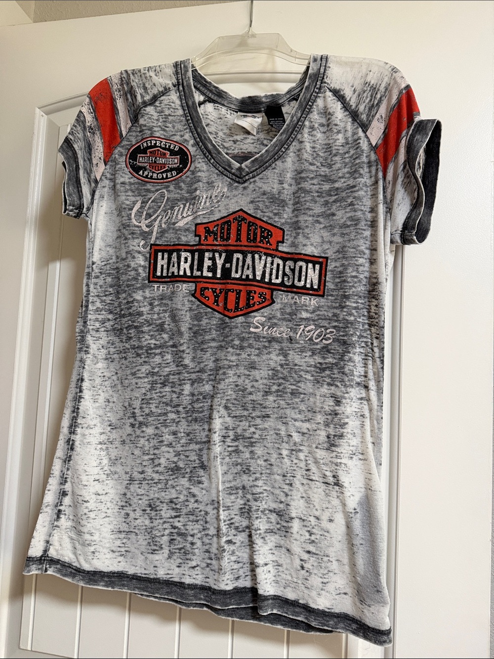 Women’s Harley-Davidson V-Neck T-Shirt
